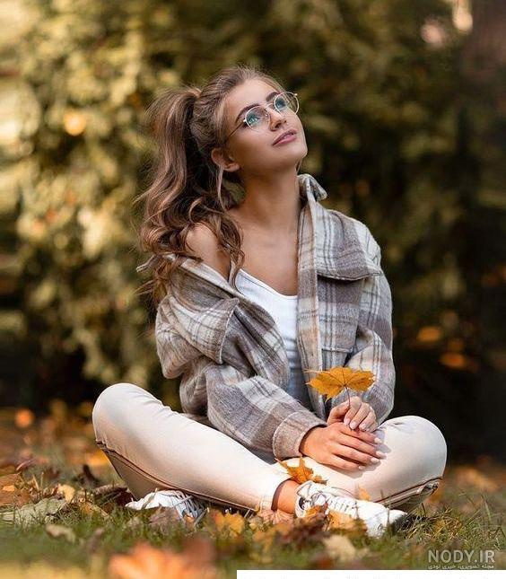 عکس خفن عکس دختر در جنگل برای پروفایل