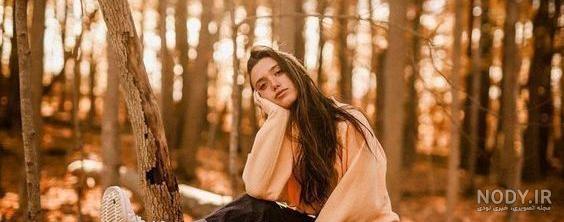 عکس دختر در جنگل فانتزی