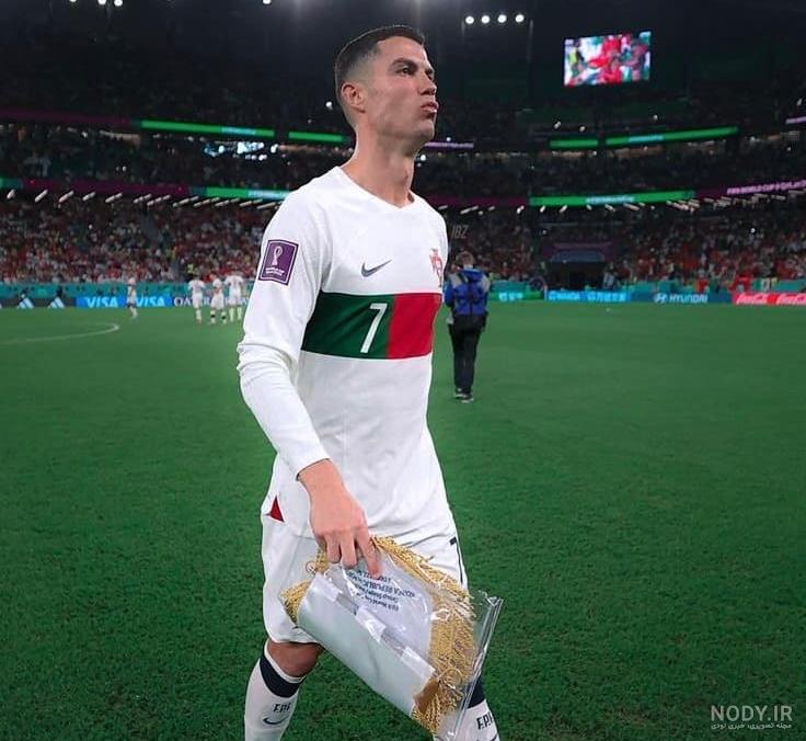 عکس سفید رونالدو