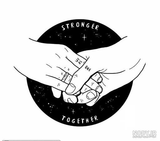 عکس عاشقانه سیاه سفید لاکچری ❤️ [ بهترین تصاویر ]