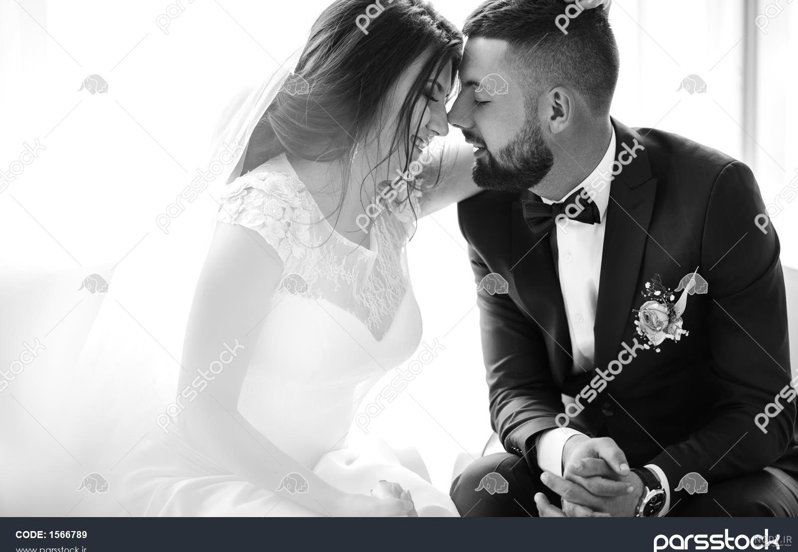 عکس پروفایل عاشقانه زیبا دختر و پسر ساده سیاه سفید | پروفایل گرام