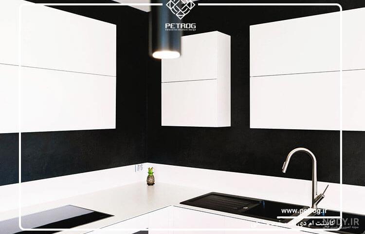 قیمت کابینت های گلاس سفید مشکی قیمت کابینت های گلاس سفید مشکی