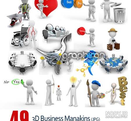 آدمک سه بعدی - 6998 - کلاس پاورپوینت آدمک سه بعدی - 6998 - کلاس پاورپوینت