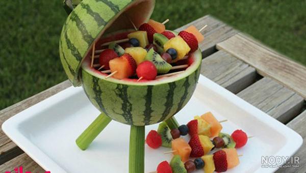 تزیین و برش هندوانه شب یلدا ، ایده های ساده و شیک برای سفره آرایی شب یلدا تزیین و برش هندوانه شب یلدا ، ایده های ساده و شیک برای سفره آرایی شب یلدا