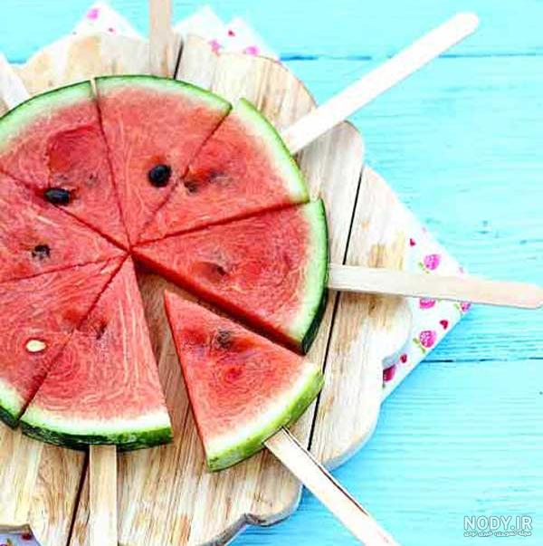 تزیین هندوانه شب یلدا(2) تزیین هندوانه شب یلدا(2)