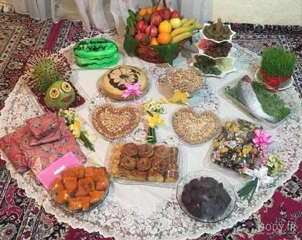 تزیین یلدایی عروس + متفاوت ترین ایده ها برای تزیین شب یلدای عروس 1402 -  مُچُم