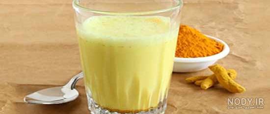 طرز تهیه شیر و زردچوبه برای لاغری طرز تهیه شیر و زردچوبه برای لاغری
