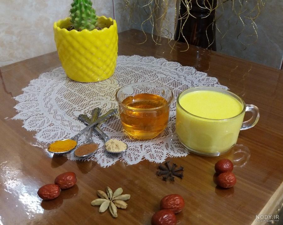 طرز تهیه شیر زردچوبه عسلی(شیر طلایی) ساده و خوشمزه توسط Ashpazi Ba Behnaz - کوکپد طرز تهیه شیر زردچوبه عسلی(شیر طلایی) ساده و خوشمزه توسط Ashpazi Ba Behnaz - کوکپد