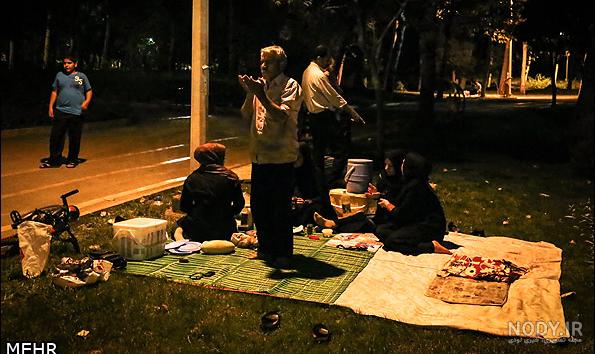 عکس از پارک شب عکس از پارک شب