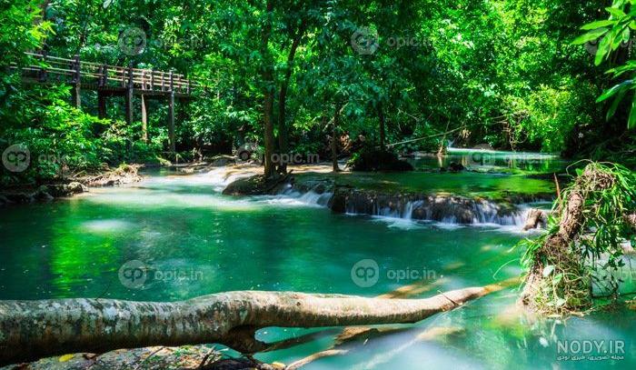 عکس سه بعدی آبشار عکس سه بعدی آبشار