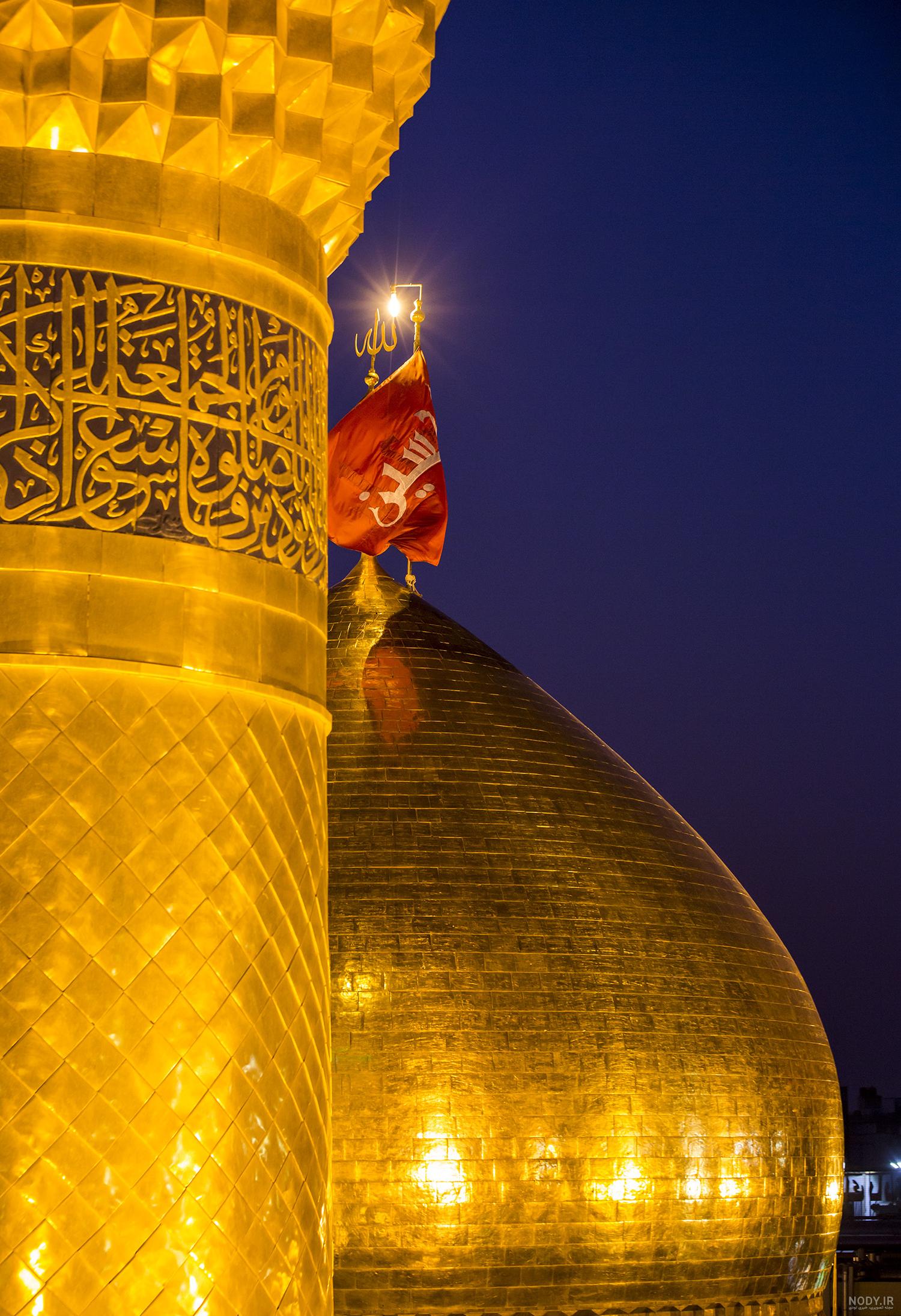 عکس سه بعدی از حرم امام حسین