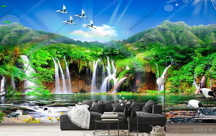 عکس سه بعدی طبیعت زیبا عکس سه بعدی طبیعت زیبا