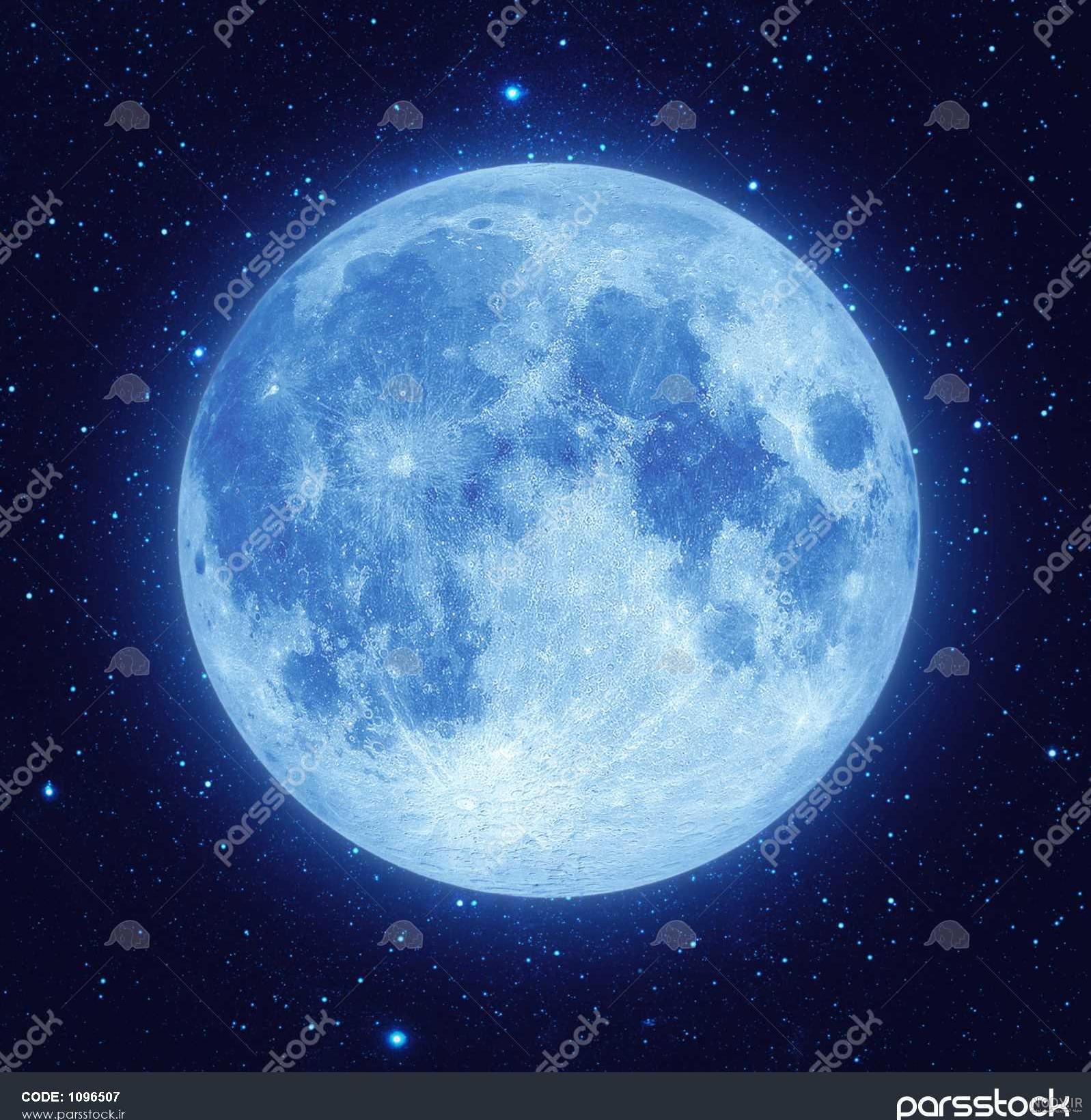 عکس شب ماه ستاره