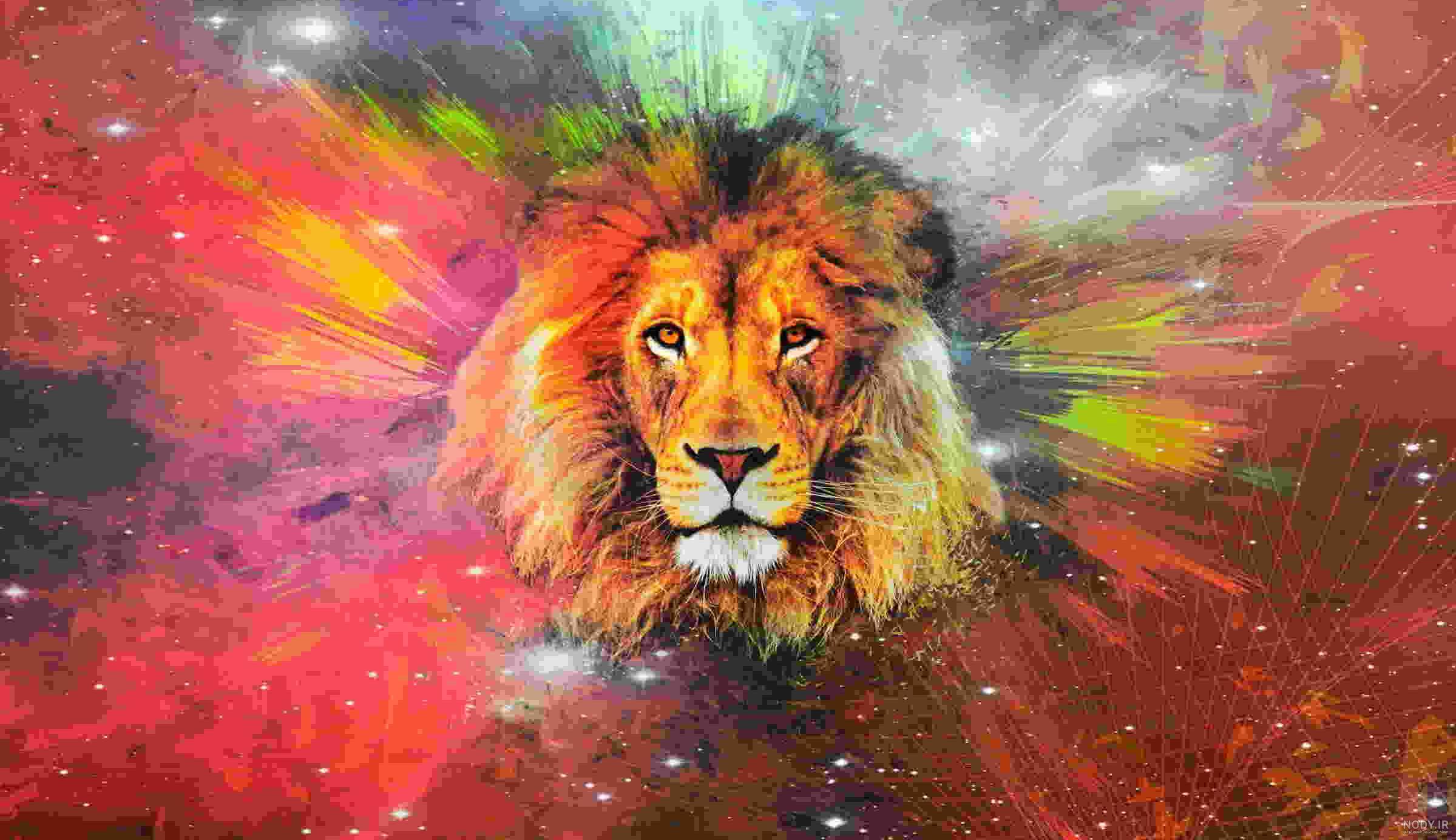 عکس شیر با کیفیت full hd
