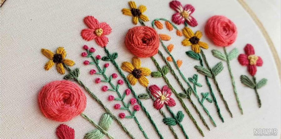 عکس طرح ساده برای گلدوزی