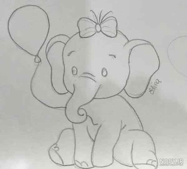 عکس فیل ساده برای نقاشی عکس فیل ساده برای نقاشی