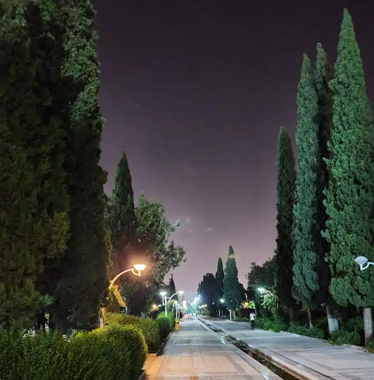 عکس فیک پارک شب عکس فیک پارک شب
