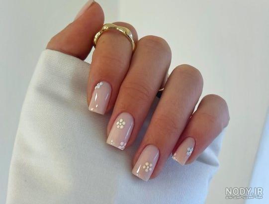 عکس ناخن ژلیش ساده