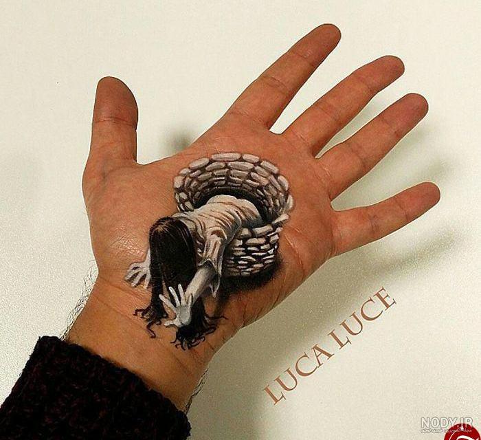 عکس نقاشی زیبای سه بعدی عکس نقاشی زیبای سه بعدی
