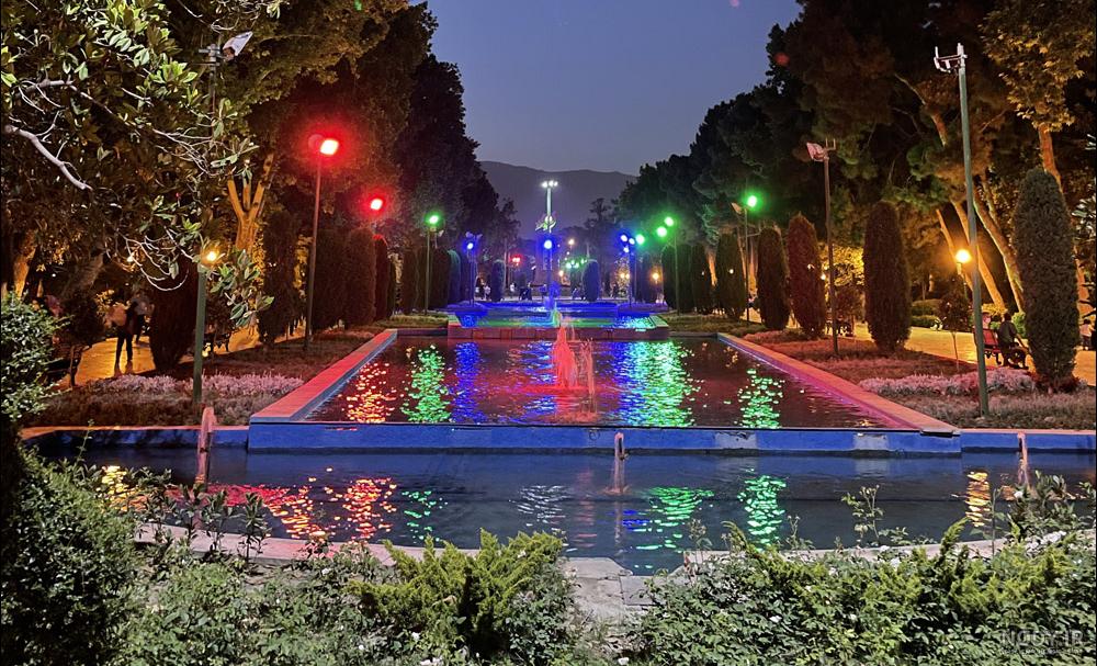 عکس پارک جمشیدیه در شب عکس پارک جمشیدیه در شب