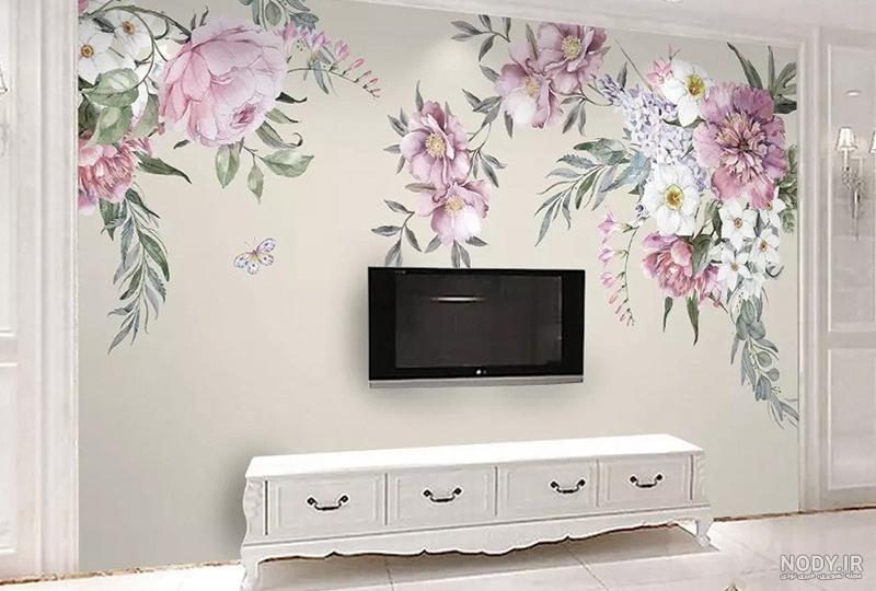 عکس کاغذ دیواری سه بعدی برای پشت تلویزیون عکس کاغذ دیواری سه بعدی برای پشت تلویزیون