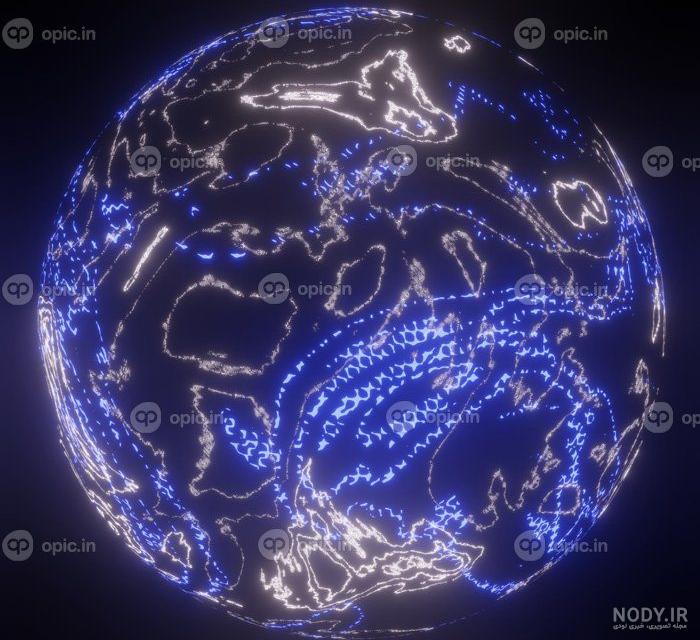 مدل سه بعدی واقعگرایانه کره زمین Planet Earth Realistic - مغزابزار