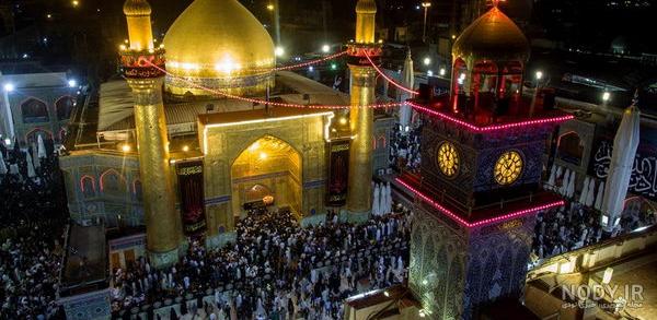 مراسم شب قدر در حرم حضرت علی (عکس) مراسم شب قدر در حرم حضرت علی (عکس)