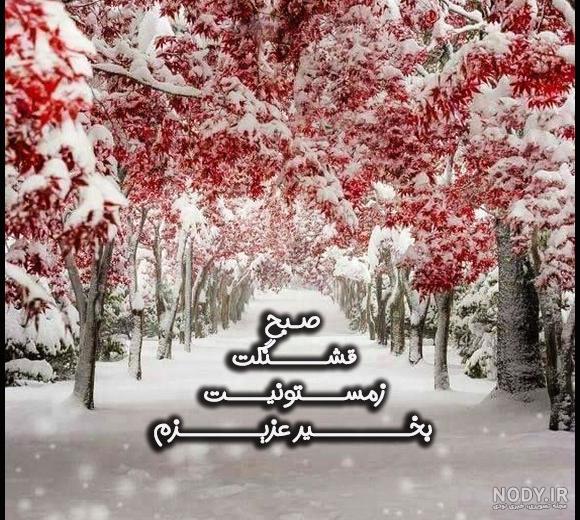 30 گیف صبح بخیر زمستانی جذاب و دیدنی