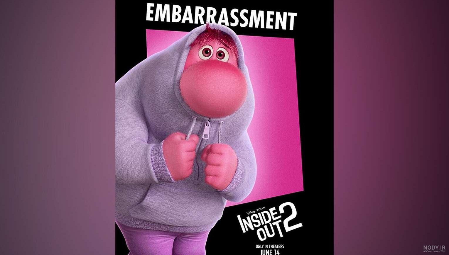 تصاویر جدید انیمیشن اینساید اوت Inside Out 2 یا درون و بیرون ۲
