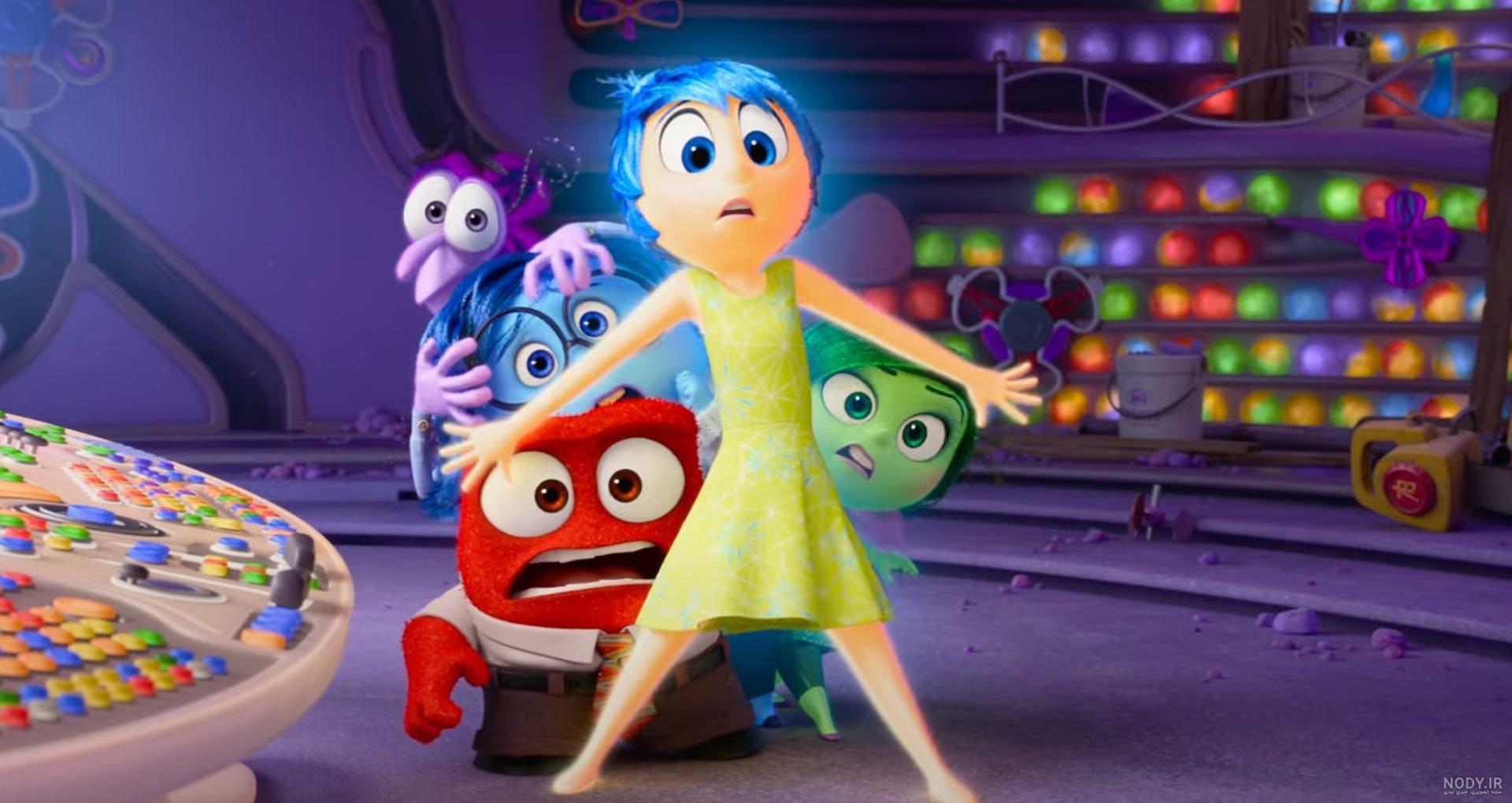 تصاویر جدید انیمیشن اینساید اوت Inside Out 2 یا درون و بیرون ۲