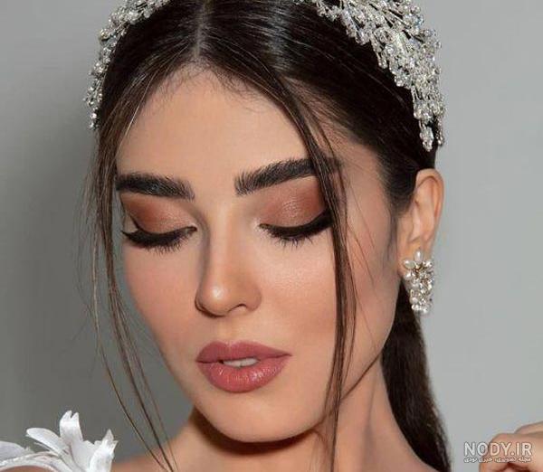 عکس ارایش عروس ساده و شیک عکس ارایش عروس ساده و شیک