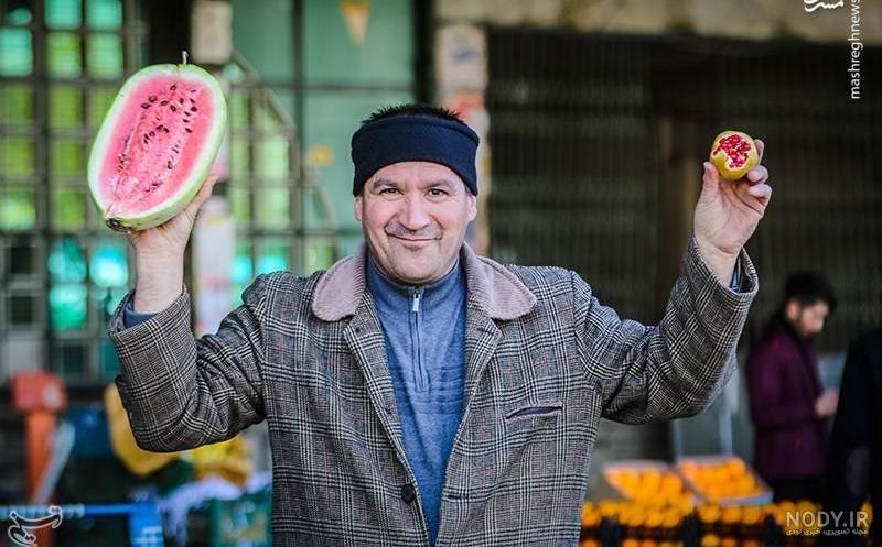 عکس| خرید شب یلدا در بازار تجریش تهران