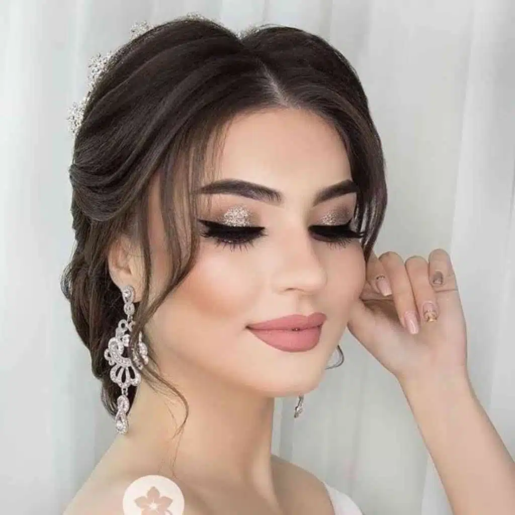 مدل میکاپ جدید عروس [ مدل میکاپ و شینیون عقد ایرانی ] - تالارکده