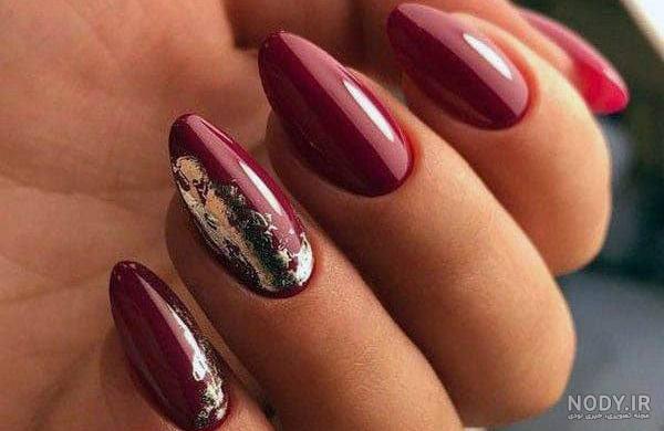 22 طرح ناخن شیک و ساده خاص برای خانم های باکلاس|سالن زیبایی آناشید