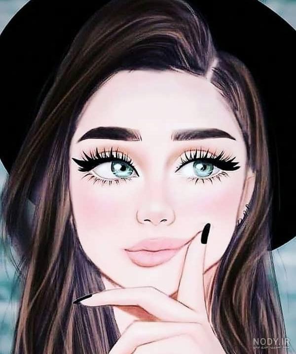 40+ عکس ) دختر کارتونی برای پروفایل+ بیوهای کوتاه