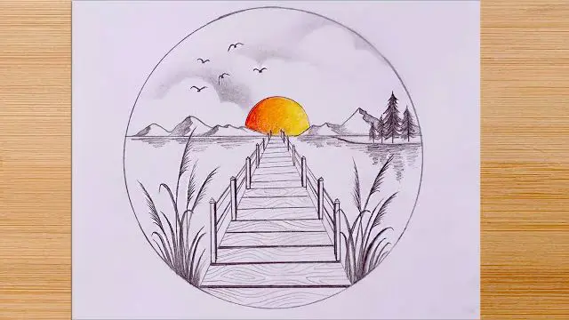 آموزش طراحی از منظره - رنگ هنر آموزش طراحی از منظره - رنگ هنر