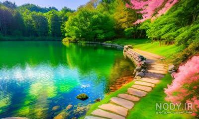 عکس طبیعت بهاری زیبا و بکر با کیفیت بالای HD عکس طبیعت بهاری زیبا و بکر با کیفیت بالای HD