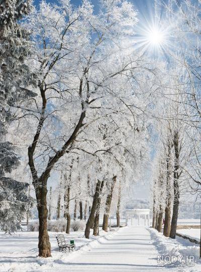 عکس طبیعت زمستانی اروپا