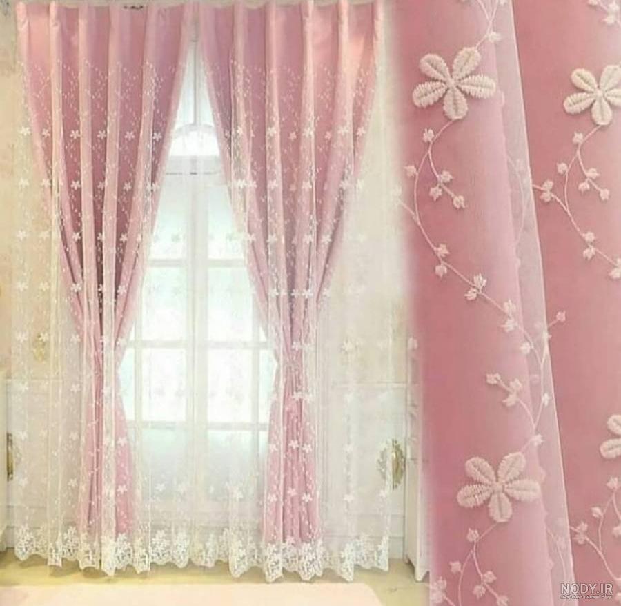 عکس پرده آشپزخانه ساده