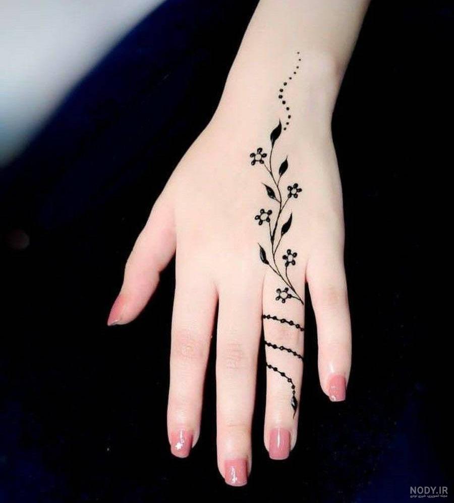 مدل حنا روی دست | 30+ طرح حنای شیک و فانتزی مدل حنا روی دست | 30+ طرح حنای شیک و فانتزی