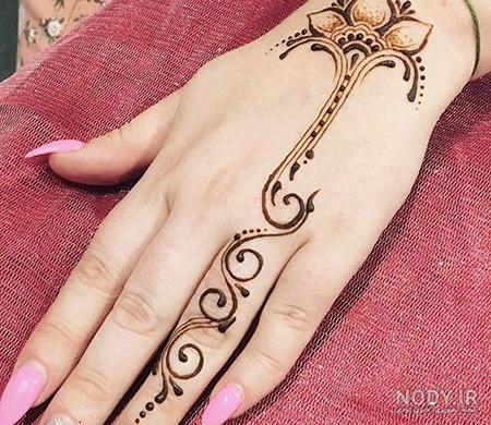 مدل حنا روی دست | 30+ طرح حنای شیک و فانتزی مدل حنا روی دست | 30+ طرح حنای شیک و فانتزی