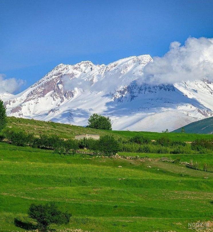 نمایی زیبا از کوه سبلان | دیدشهر نمایی زیبا از کوه سبلان | دیدشهر