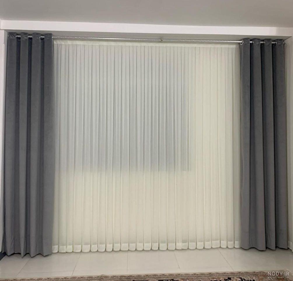 پرده آشپزخانه ساده و شیک، بهترین انتخاب + ست فرش و کابینت