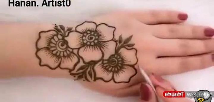 ۱۰۰ طرح حنا ساده و فانتزی دخترانه روی دست - نقش حنا ۱۰۰ طرح حنا ساده و فانتزی دخترانه روی دست - نقش حنا