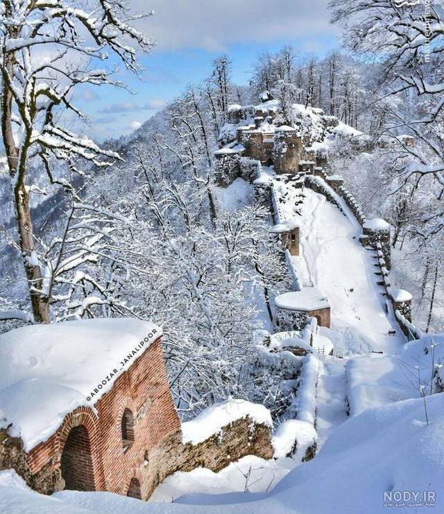 ۵۰ منظره زمستانی بسیار زیبا با سوژه های چشم نواز