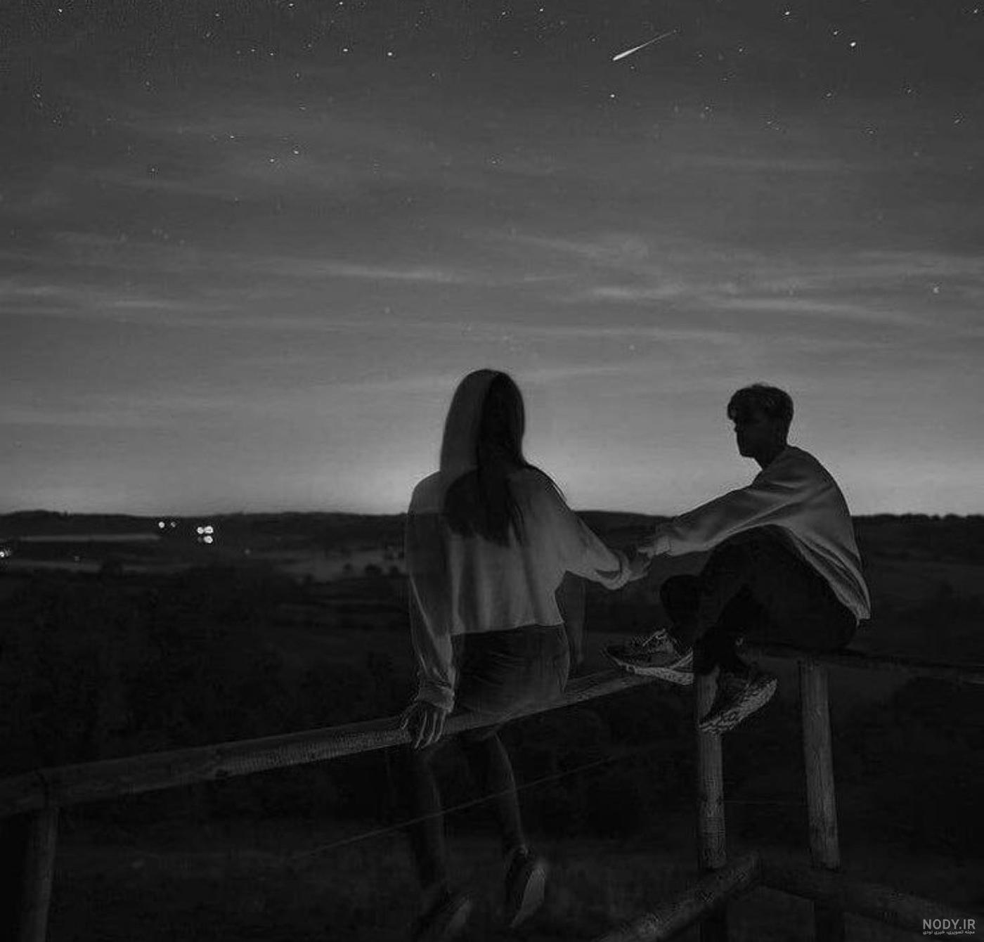 عکس پروفایل دست عاشقانه سیاه سفید - عکس نودی