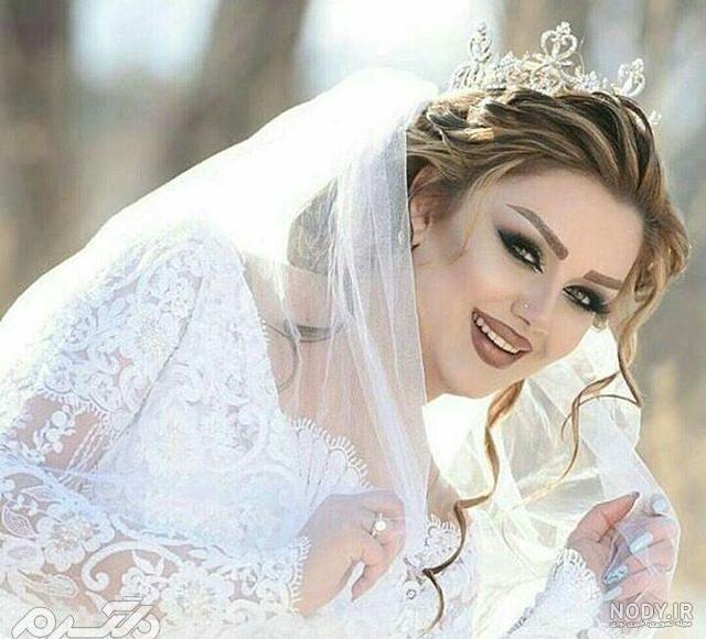 100 مدل آرایش و عکس عروس شیک 👰+ ویدیو آموزش میکاپ عروس خاص
