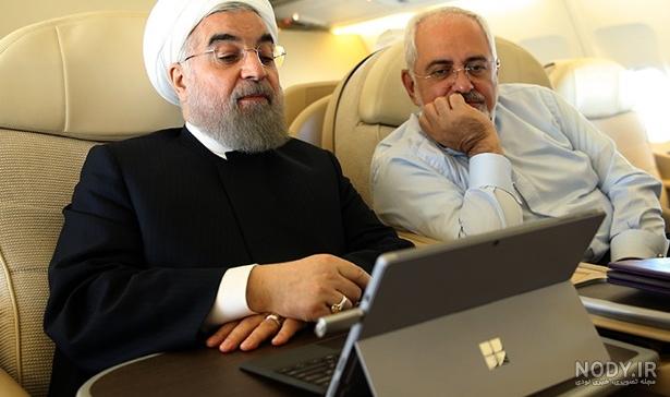 ظریف ، حسن روحانی و علی لاریجانی در یک قاب (عکس) ظریف ، حسن روحانی و علی لاریجانی در یک قاب (عکس)