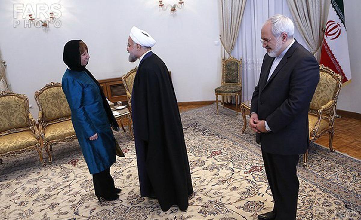 ظریف به دیدار روحانی رفت +عکس ظریف به دیدار روحانی رفت +عکس