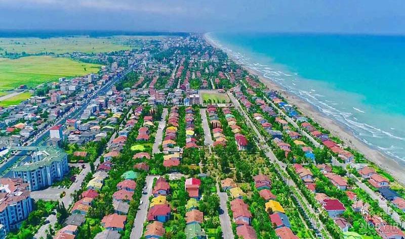 عکس زیبا دریای خزر